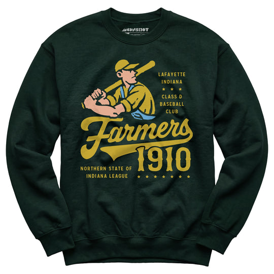 Lafayette Farmers - Indiana - Vintage Defunct Baseball Teams - Unisex Sweatshirt