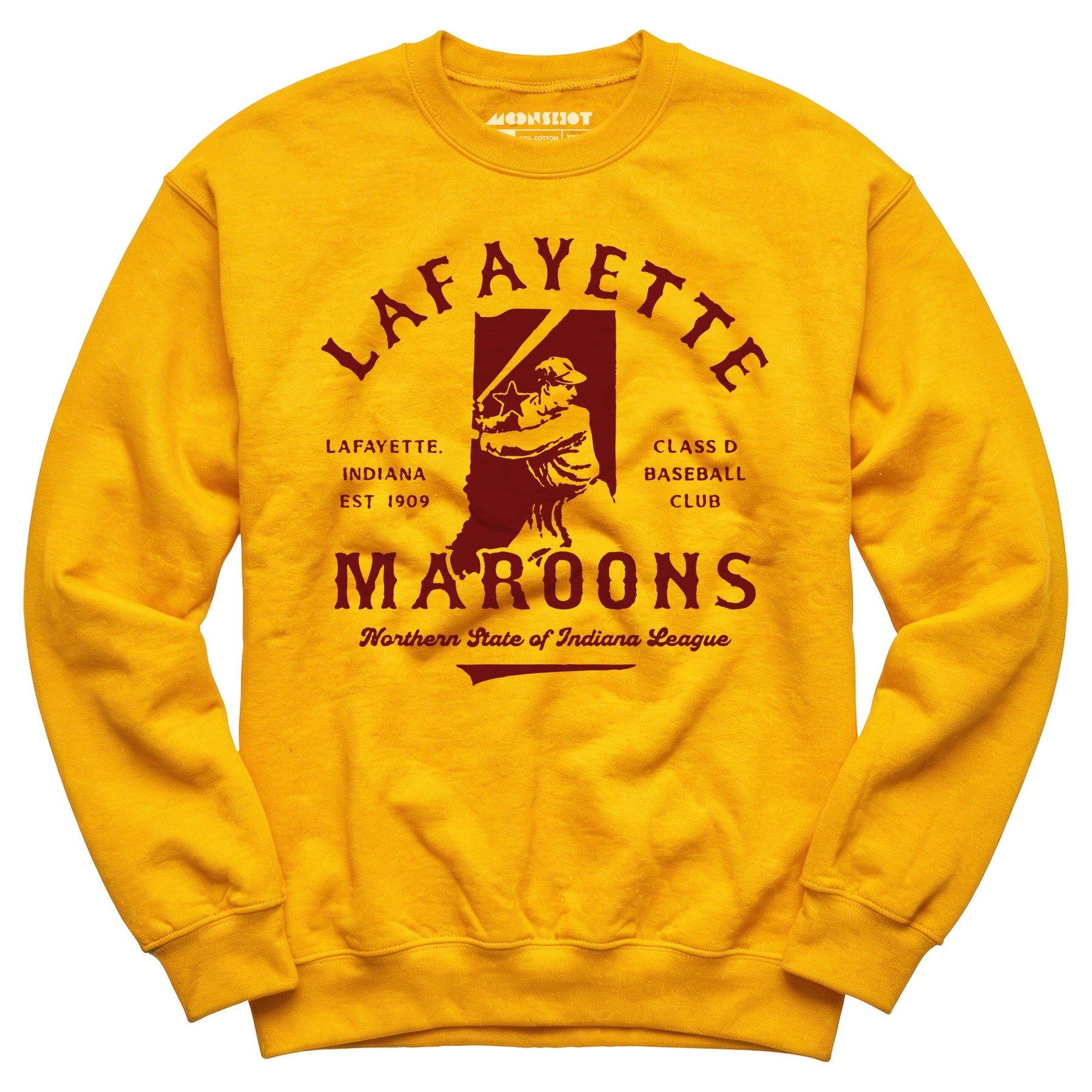 Lafayette Maroons - Indiana - Vintage Defunct Baseball Teams - Unisex Sweatshirt