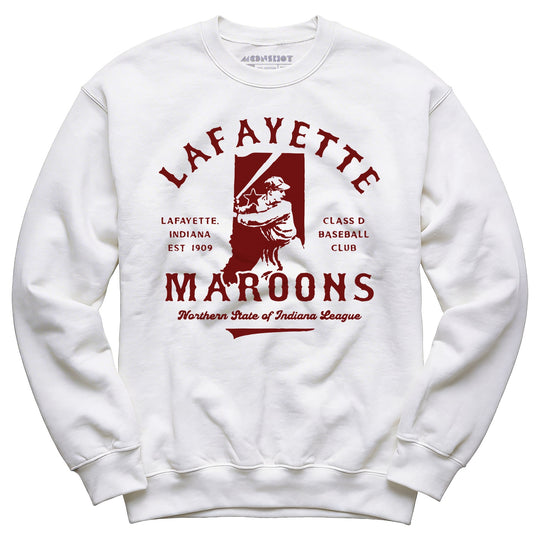 Lafayette Maroons - Indiana - Vintage Defunct Baseball Teams - Unisex Sweatshirt