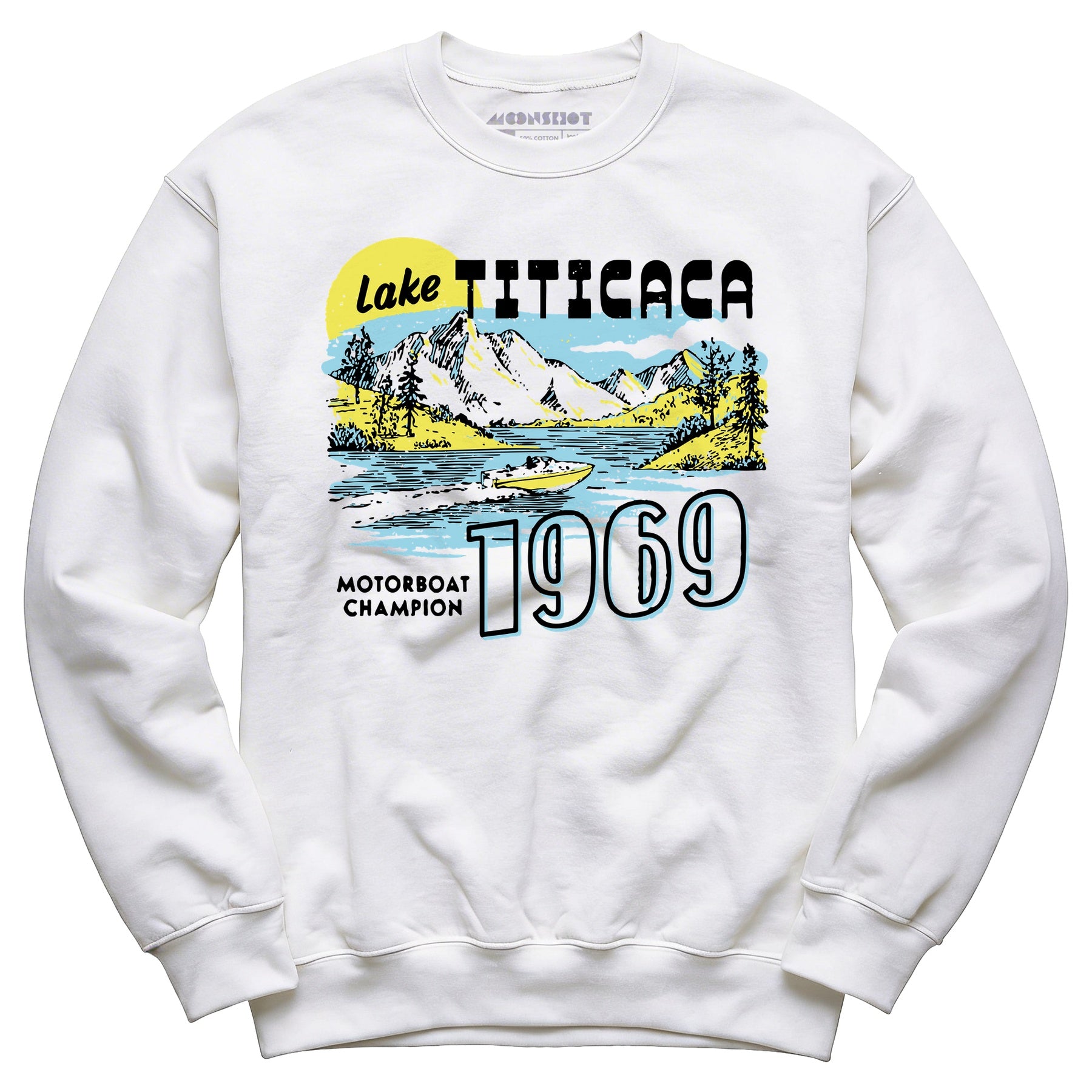Lake Titicaca Motorboat Champion 1969 - Unisex Sweatshirt