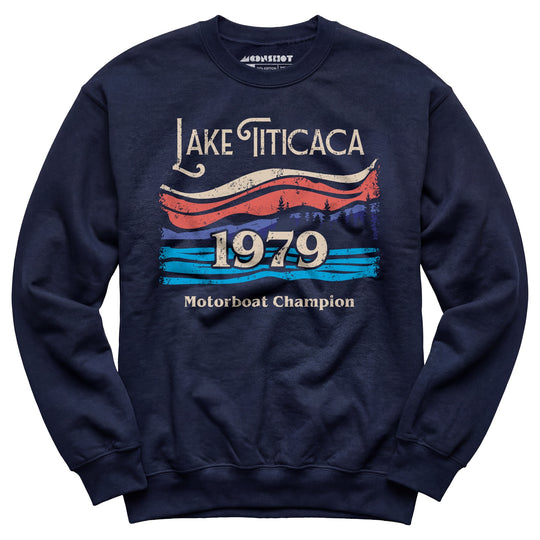 Lake Titicaca Motorboat Champion - Unisex Sweatshirt