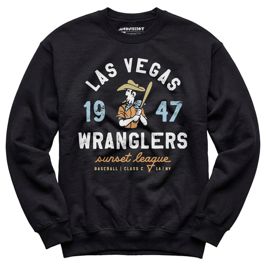 Las Vegas Wranglers - Nevada - Vintage Defunct Baseball Teams - Unisex Sweatshirt