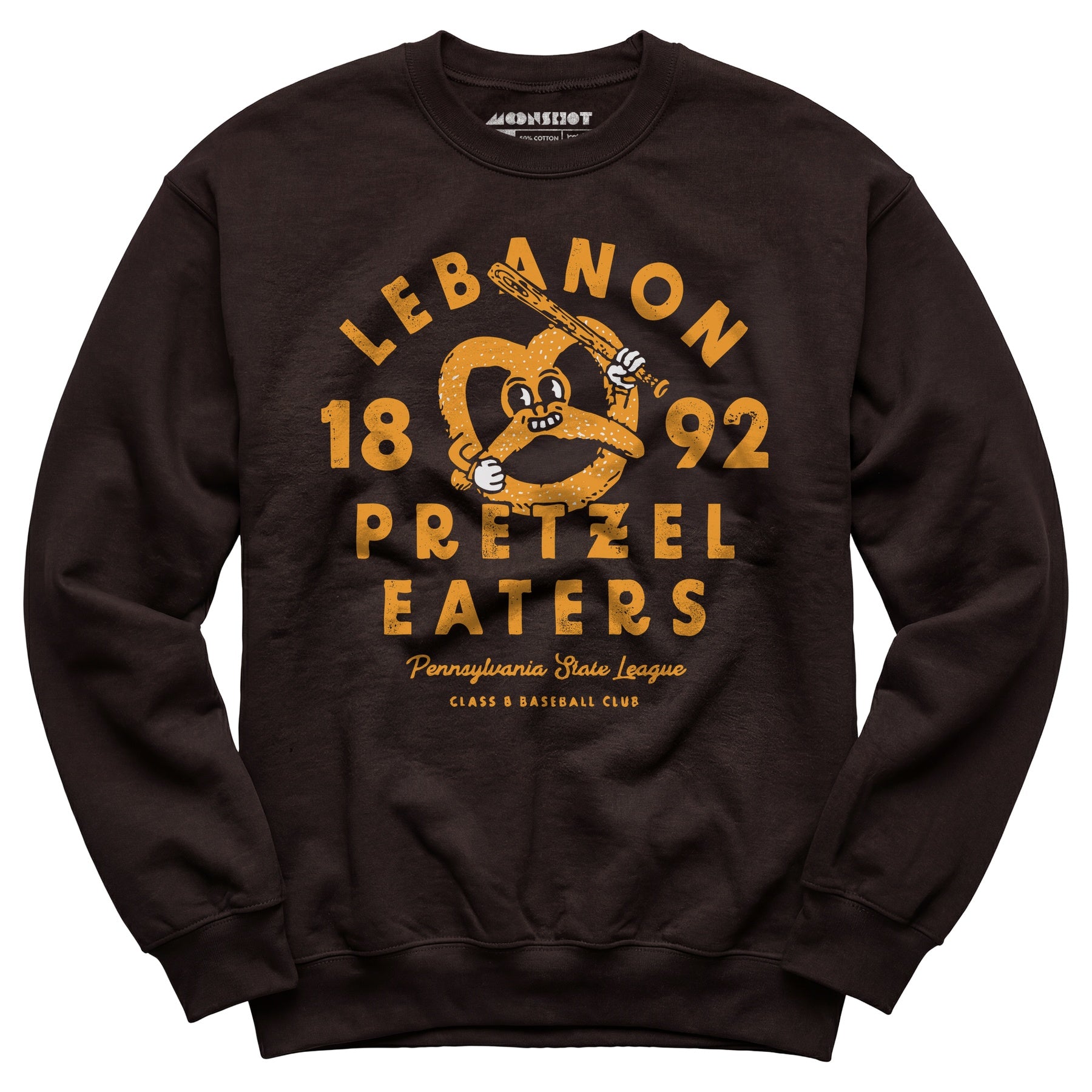 Lebanon Pretzel Eaters - Pennsylvania - Vintage Defunct Baseball Teams - Unisex Sweatshirt