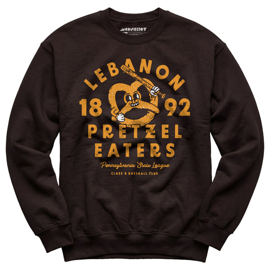 Lebanon Pretzel Eaters - Pennsylvania - Vintage Defunct Baseball Teams - Unisex Sweatshirt