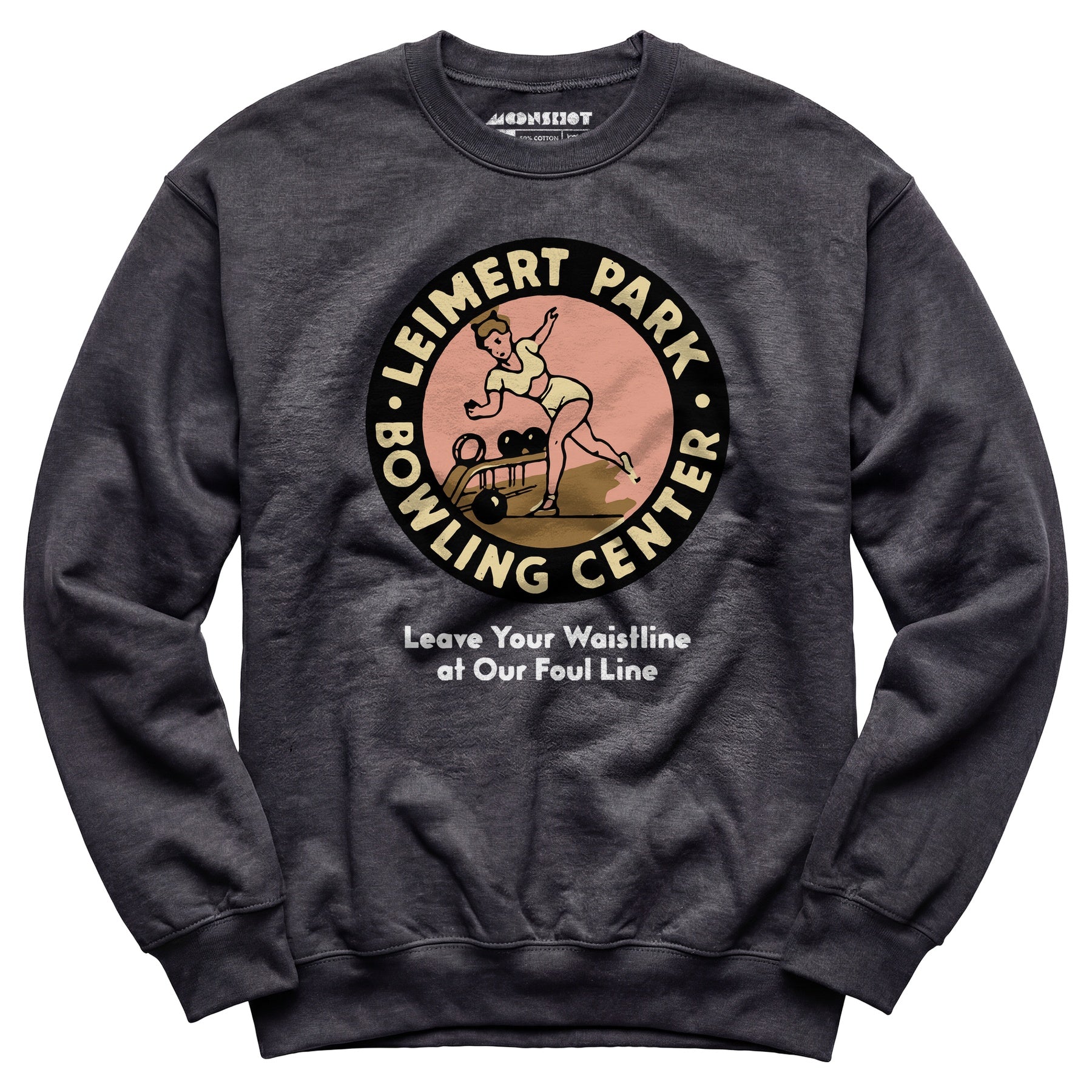 Leimert Park Bowling Center - Los Angeles, CA - Vintage Bowling Alley - Unisex Sweatshirt