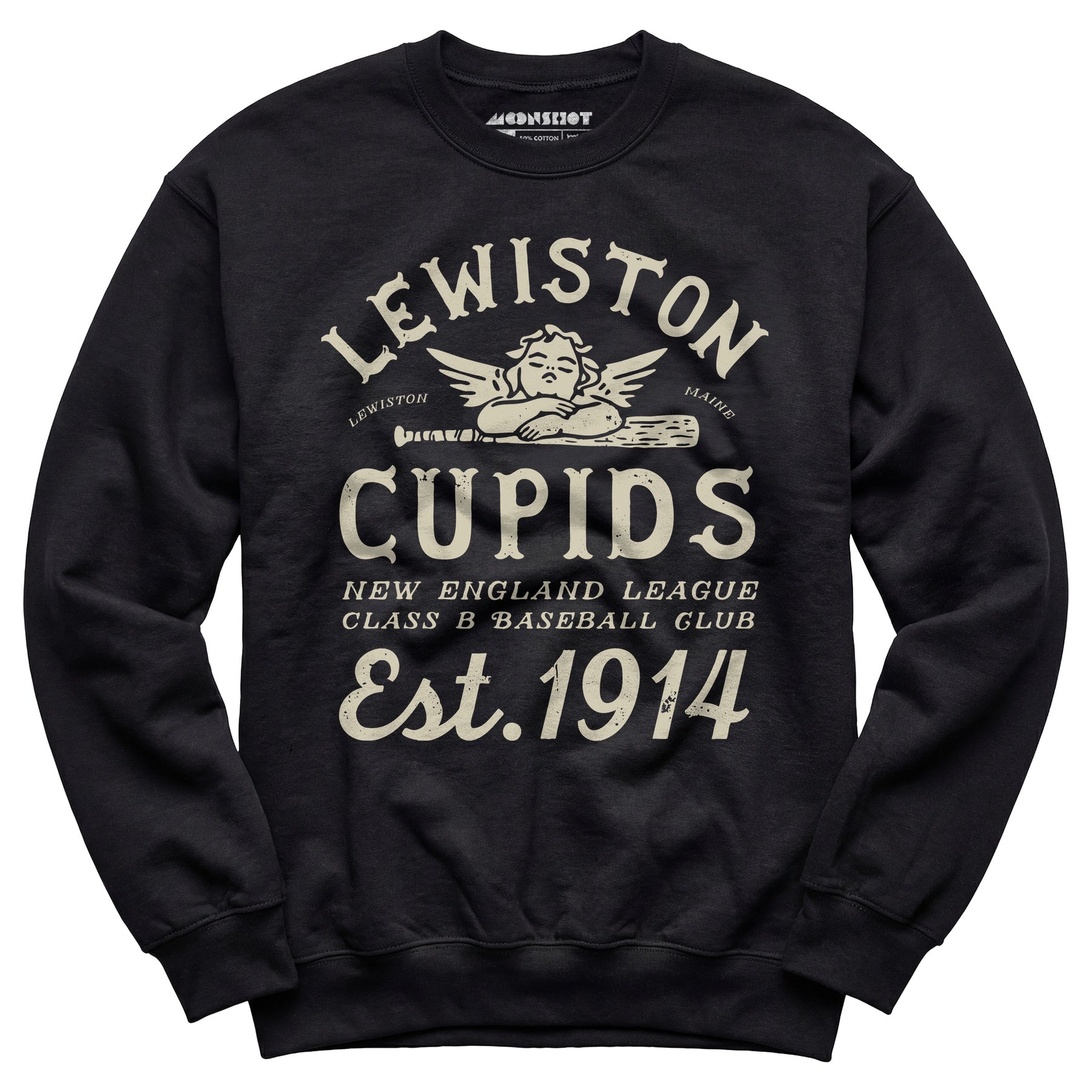 Lewiston Cupids - Maine - Vintage Defunct Baseball Teams - Unisex Sweatshirt