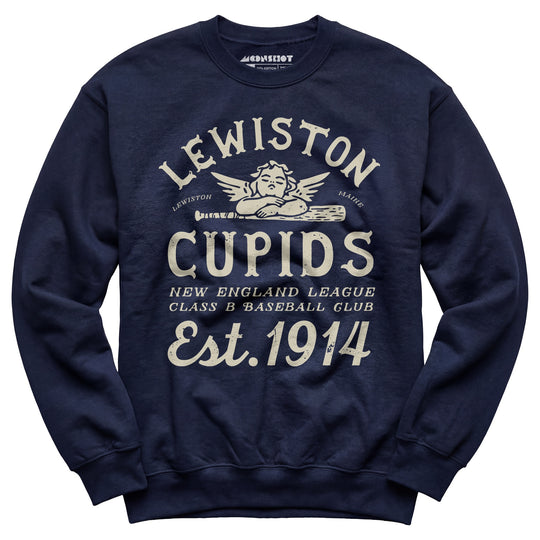 Lewiston Cupids - Maine - Vintage Defunct Baseball Teams - Unisex Sweatshirt