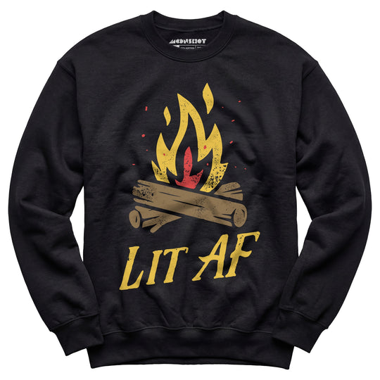 Lit AF Campfire - Unisex Sweatshirt