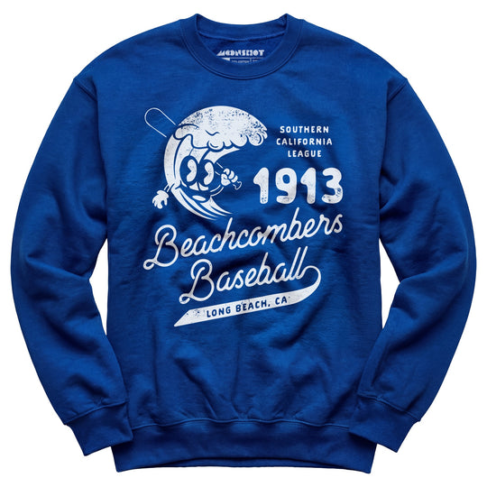 Long Beach Beachcombers - California - Vintage Defunct Baseball Teams - Unisex Sweatshirt