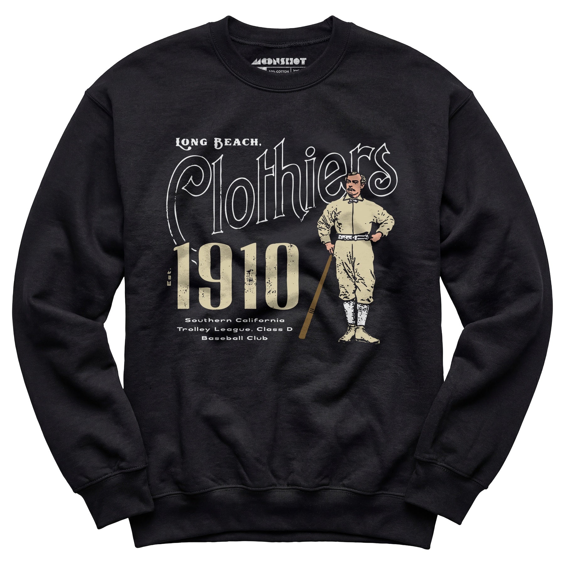 Long Beach Clothiers - California - Vintage Defunct Baseball Teams - Unisex Sweatshirt