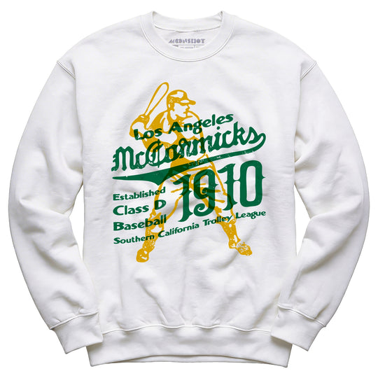 Los Angeles McCormick's - California - Vintage Defunct Baseball Teams - Unisex Sweatshirt
