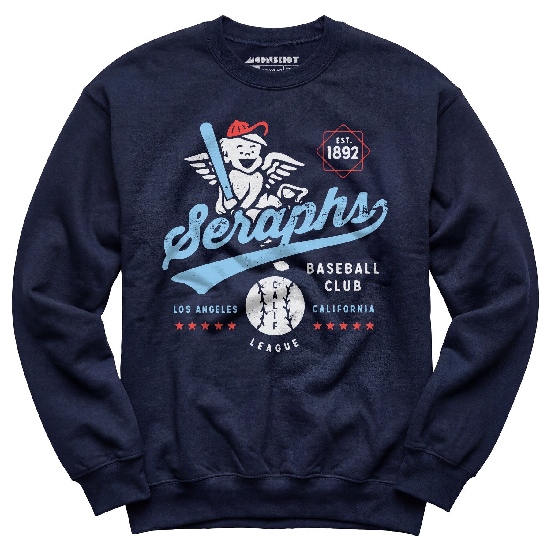 Los Angeles Seraphs - California - Vintage Defunct Baseball Teams - Unisex Sweatshirt