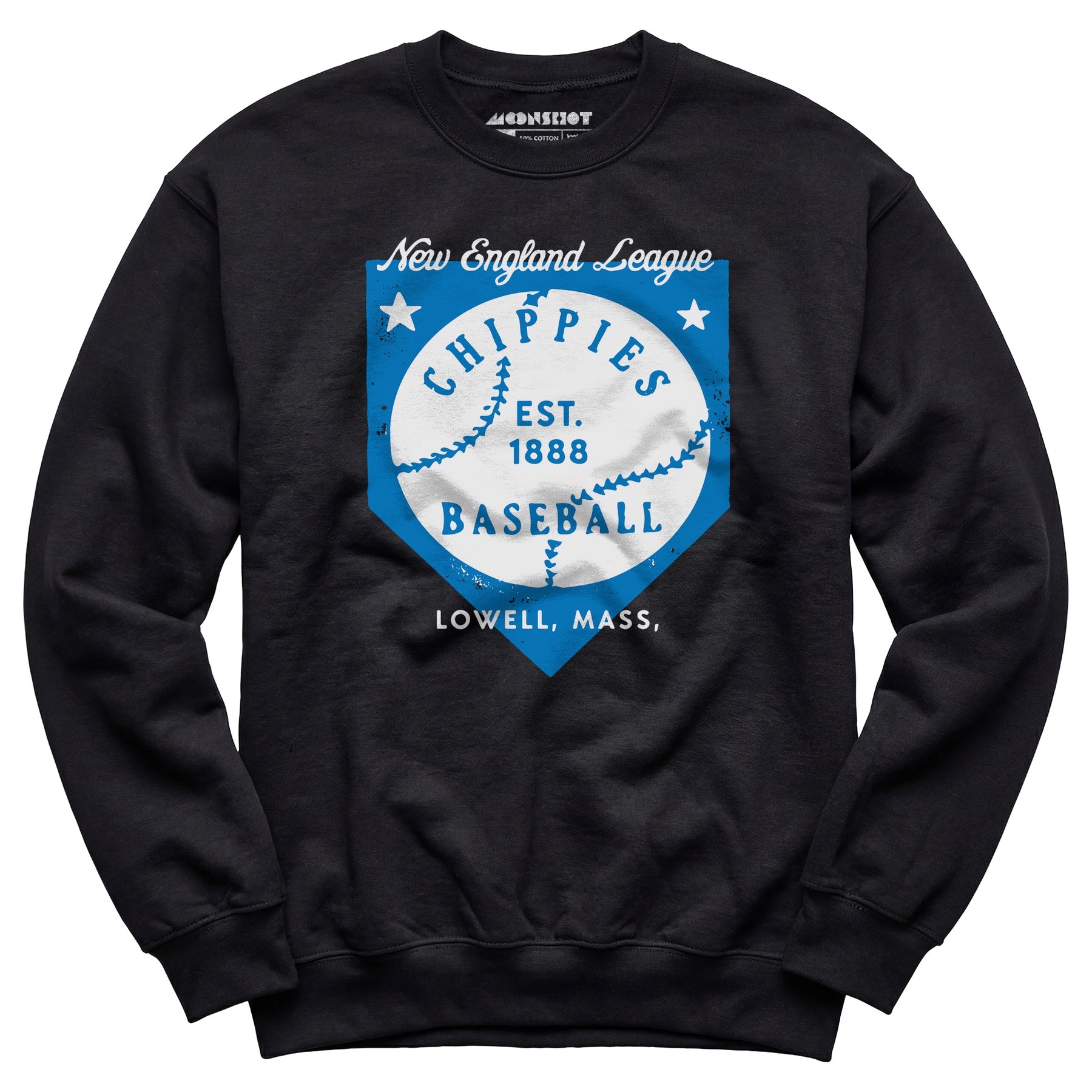 Lowell Chippies - Massachusetts - Vintage Defunct Baseball Teams - Unisex Sweatshirt