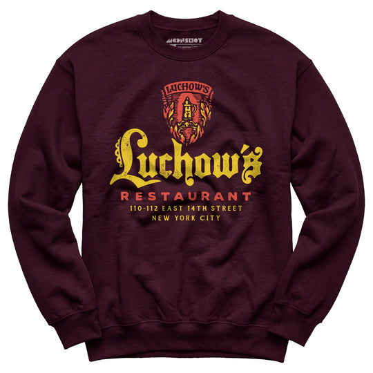 Luchow's - New York City, NY - Vintage Restaurant - Unisex Sweatshirt