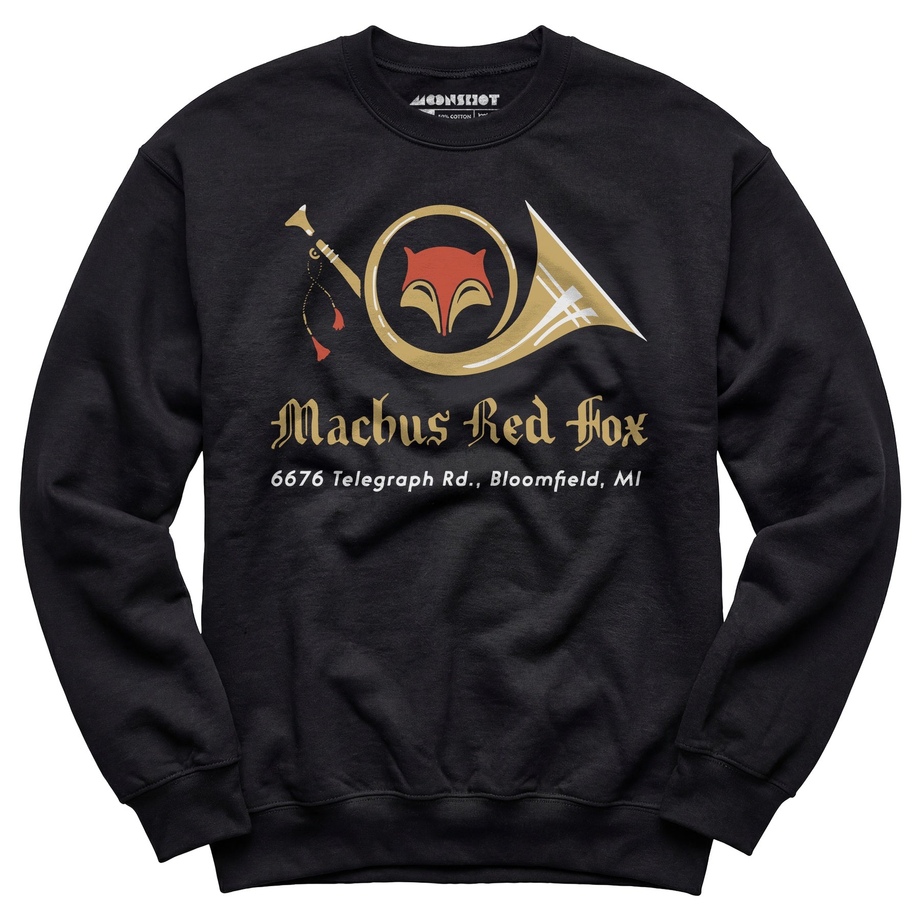Machus Red Fox - Bloomfield, MI - Vintage Restaurant - Unisex Sweatshirt