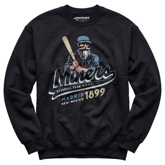 Madrid Miners - New Mexico - Vintage Defunct Baseball Teams - Unisex Sweatshirt