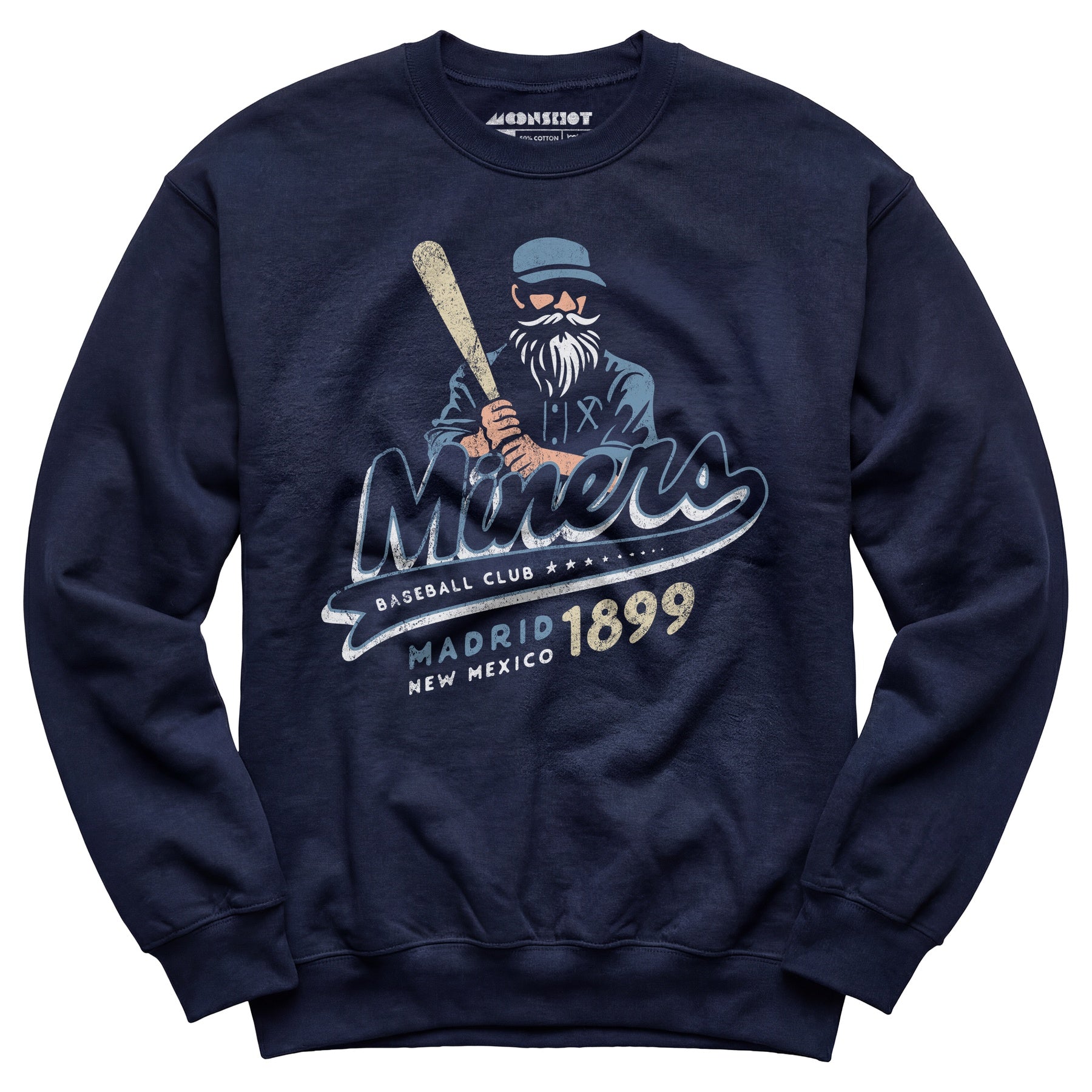 Madrid Miners - New Mexico - Vintage Defunct Baseball Teams - Unisex Sweatshirt