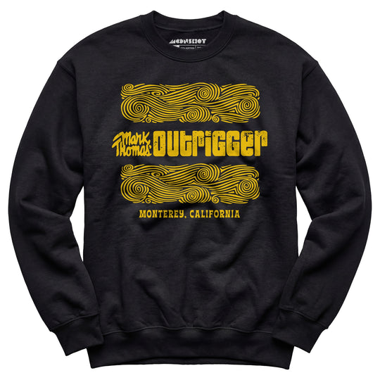 Mark Thomas Outrigger - Monterey, CA - Vintage Tiki Bar - Unisex Sweatshirt