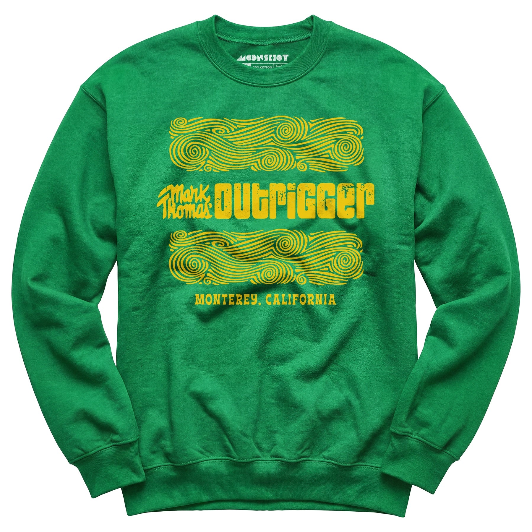 Mark Thomas Outrigger - Monterey, CA - Vintage Tiki Bar - Unisex Sweatshirt