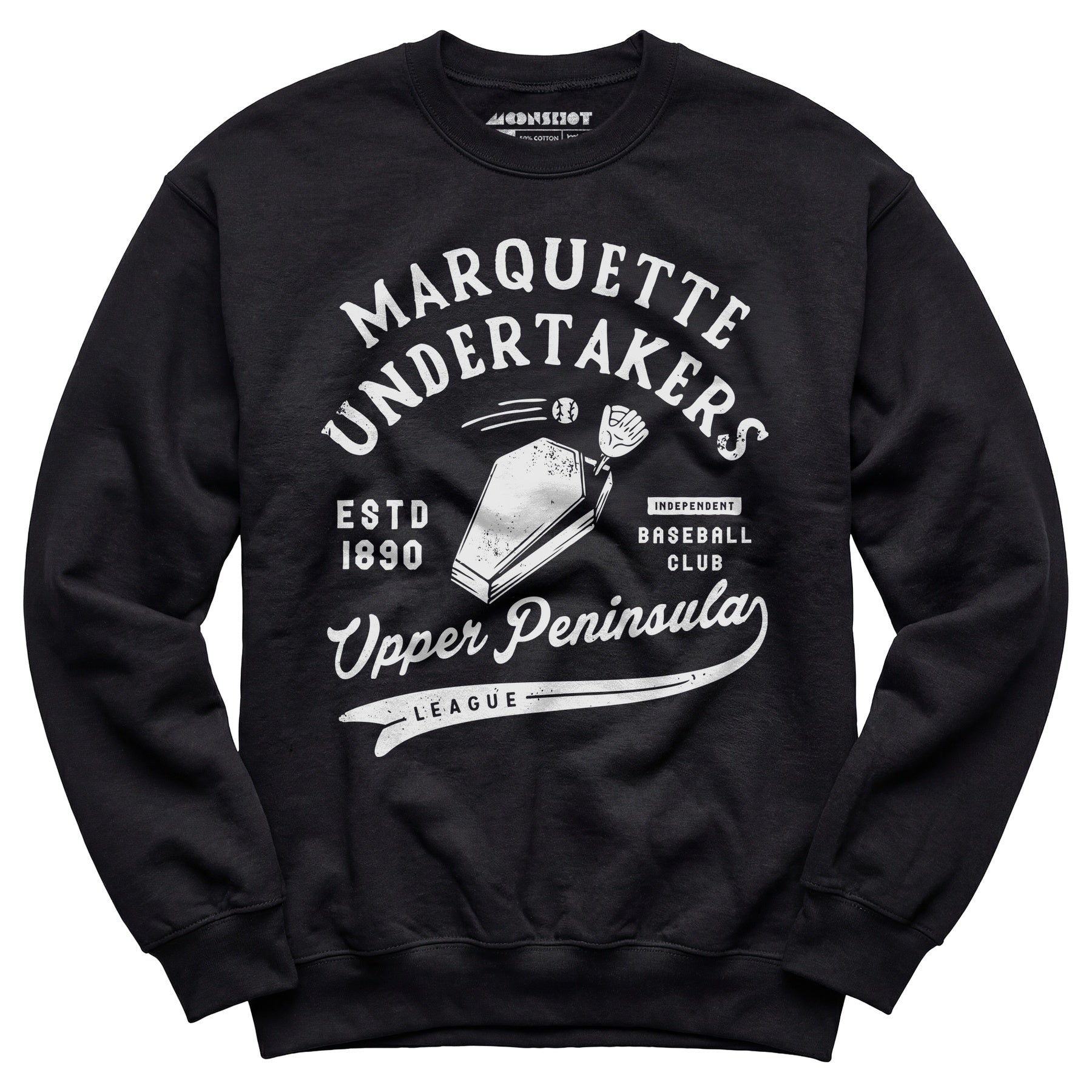 Marquette Undertakers - Michigan - Vintage Defunct Baseball Teams - Unisex Sweatshirt