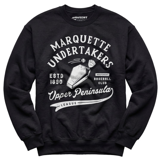 Marquette Undertakers - Michigan - Vintage Defunct Baseball Teams - Unisex Sweatshirt