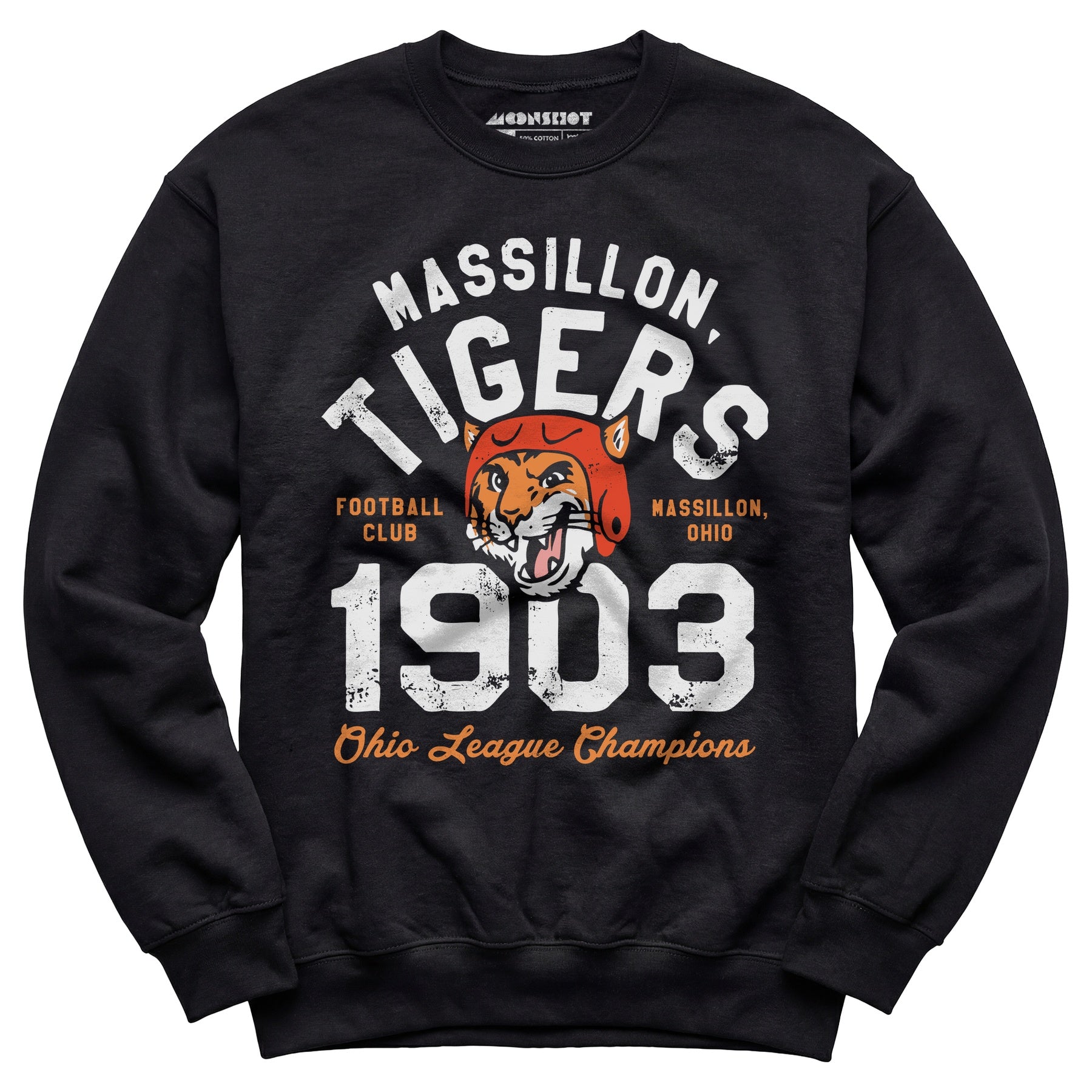 Massillon Tigers - Ohio - Vintage Defunct Football Teams - Unisex Sweatshirt