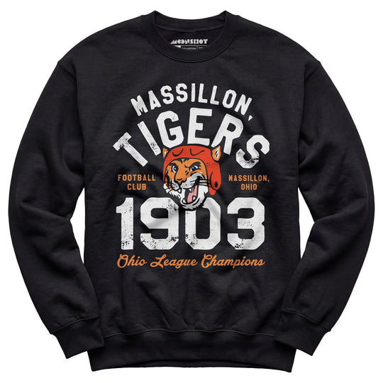 Massillon Tigers - Ohio - Vintage Defunct Football Teams - Unisex Sweatshirt