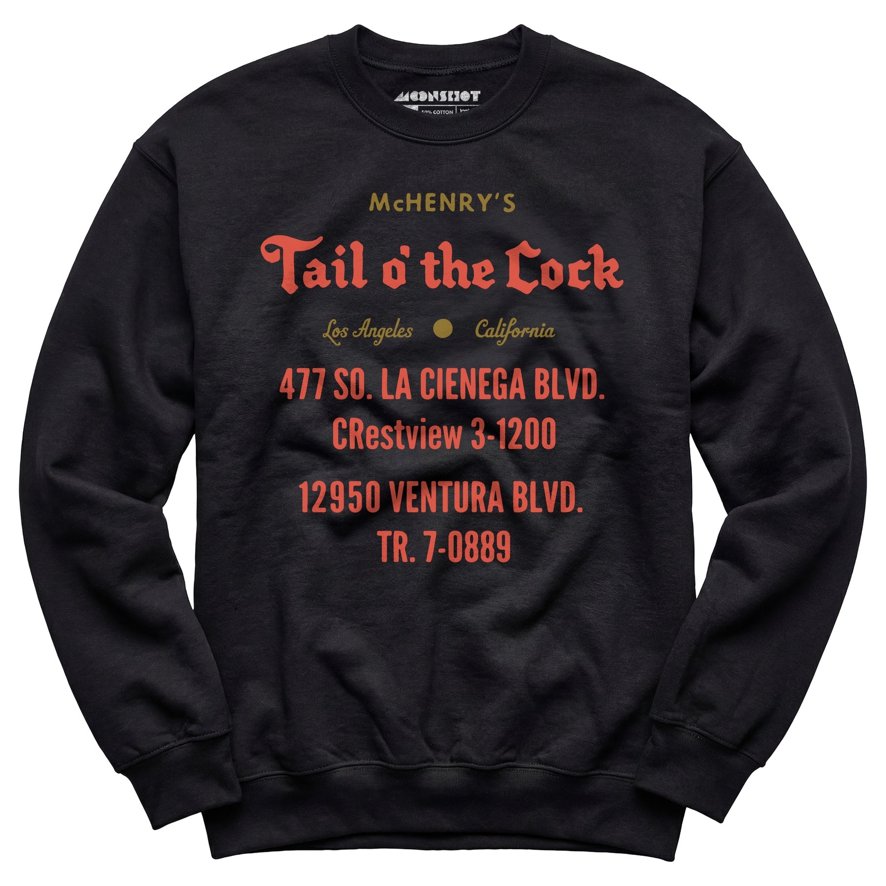 McHenry's Tail o' the Cock - Los Angeles, CA - Vintage Restaurant - Unisex Sweatshirt