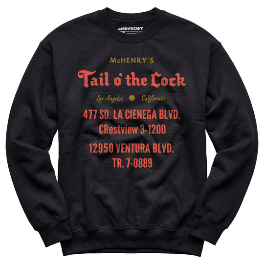 McHenry's Tail o' the Cock - Los Angeles, CA - Vintage Restaurant - Unisex Sweatshirt