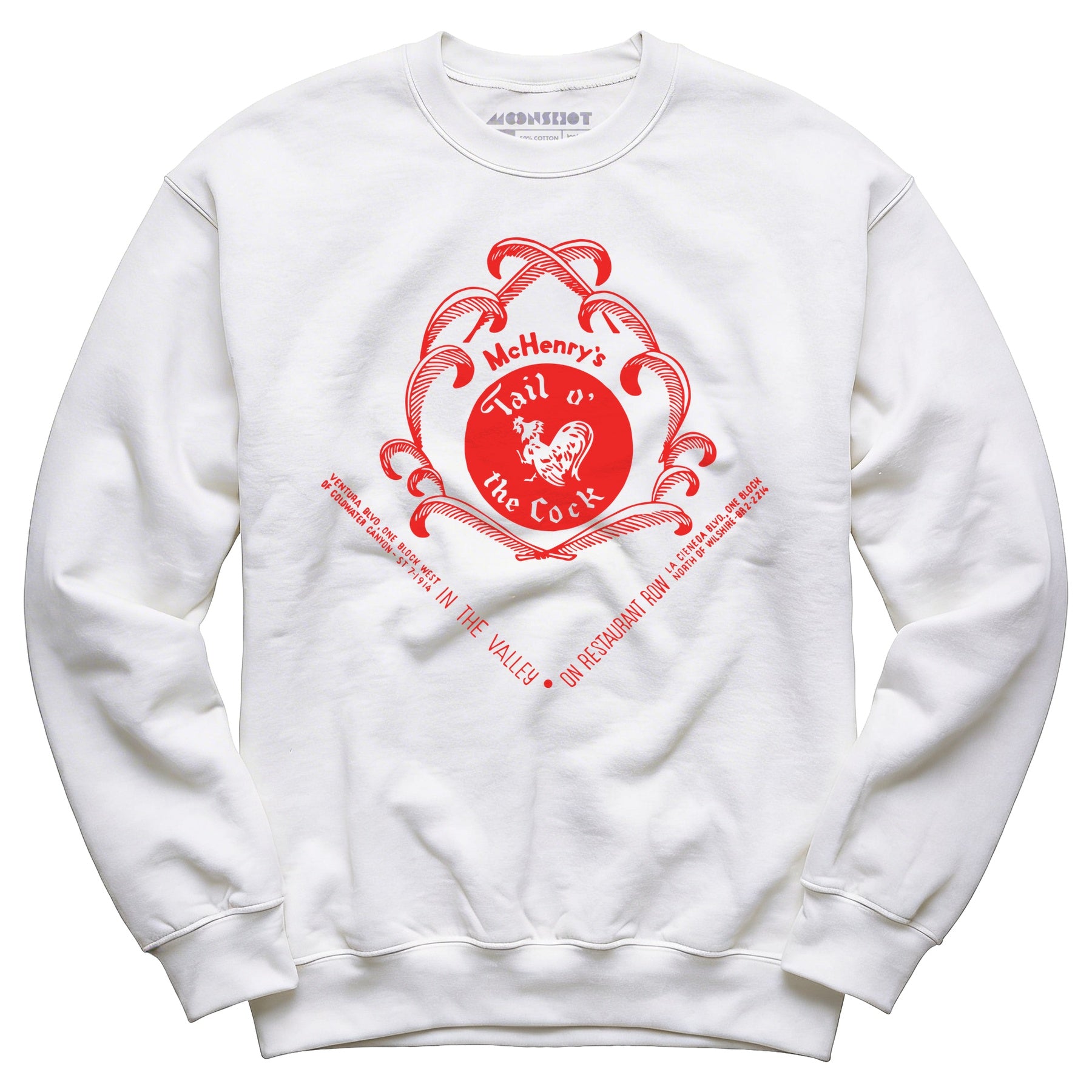 McHenry's Tail o' the Cock v2 - Los Angeles, CA - Vintage Restaurant - Unisex Sweatshirt