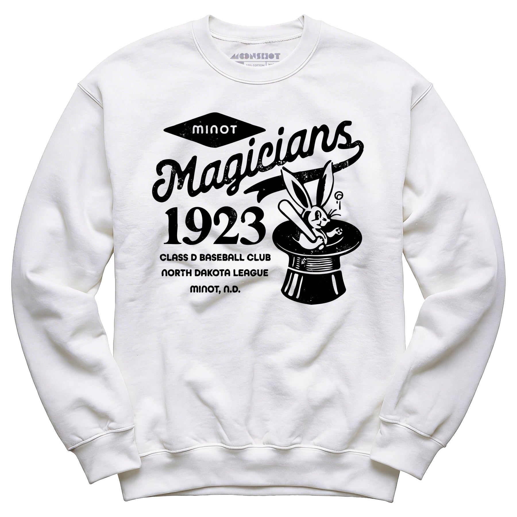 Minot Magicians - North Dakota - Vintage Defunct Baseball Teams - Unisex Sweatshirt