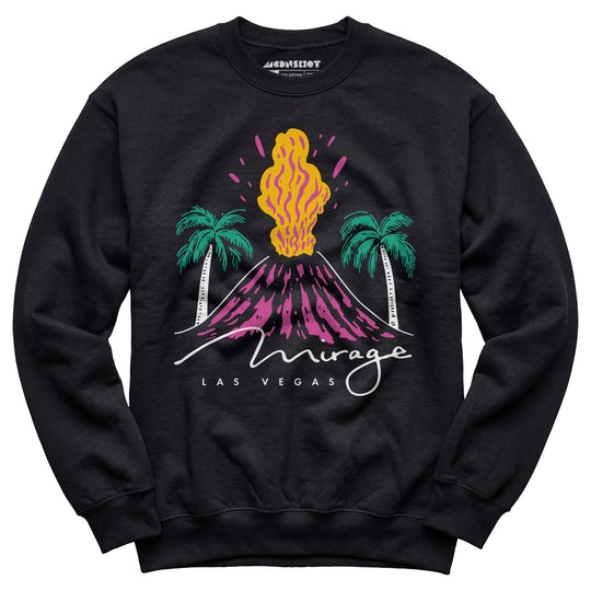 Mirage Volcano - Vintage Las Vegas - Unisex Sweatshirt