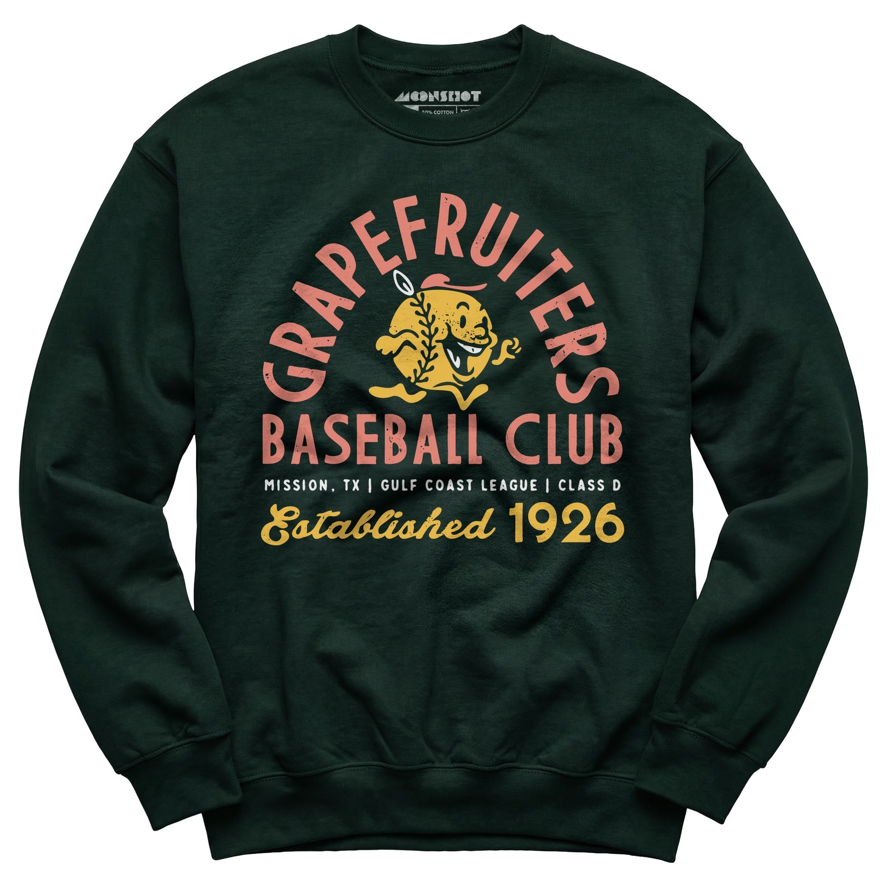 Mission Grapefruiters - Texas - Vintage Defunct Baseball Teams - Unisex Sweatshirt