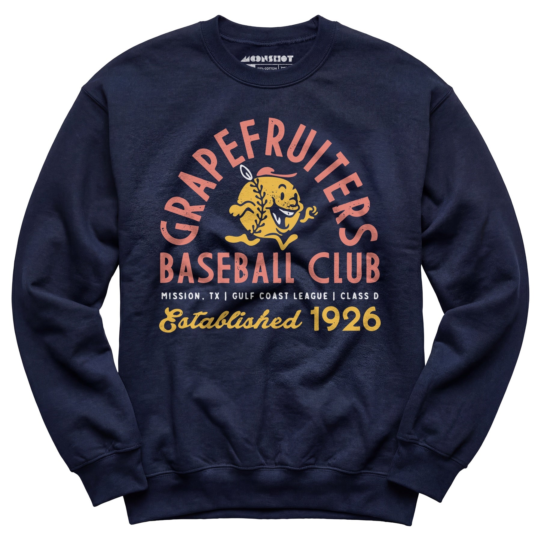 Mission Grapefruiters - Texas - Vintage Defunct Baseball Teams - Unisex Sweatshirt