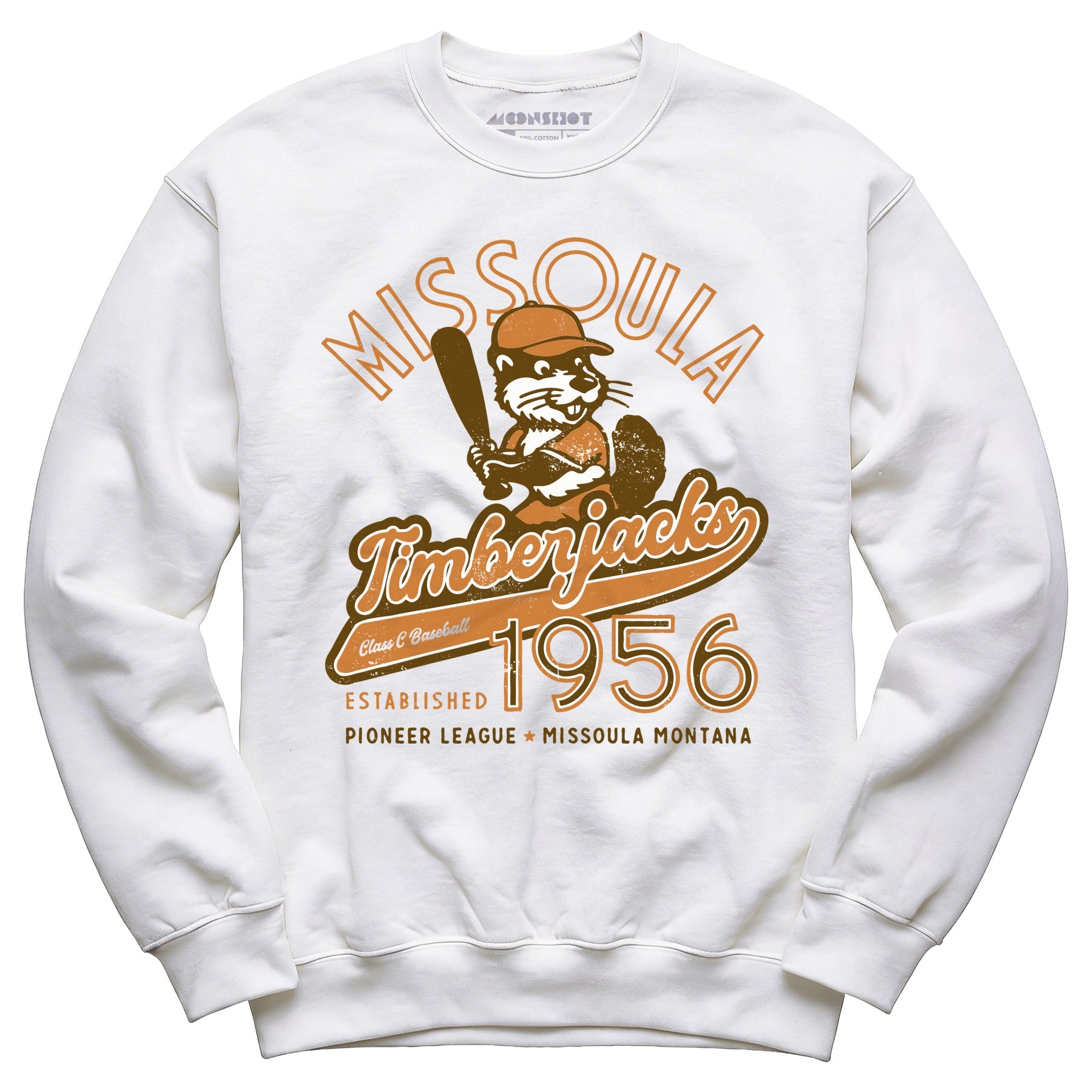 Missoula Timberjacks - Montana - Vintage Defunct Baseball Teams - Unisex Sweatshirt