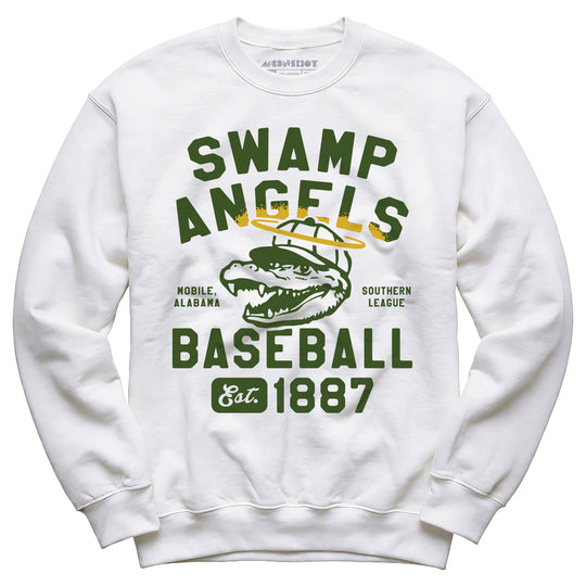 Mobile Swamp Angels - Alabama - Vintage Defunct Baseball Teams - Unisex Sweatshirt