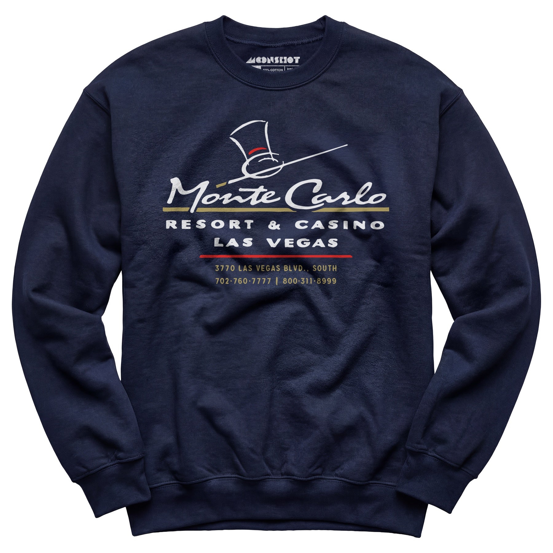 Monte Carlo - Vintage Las Vegas - Unisex Sweatshirt