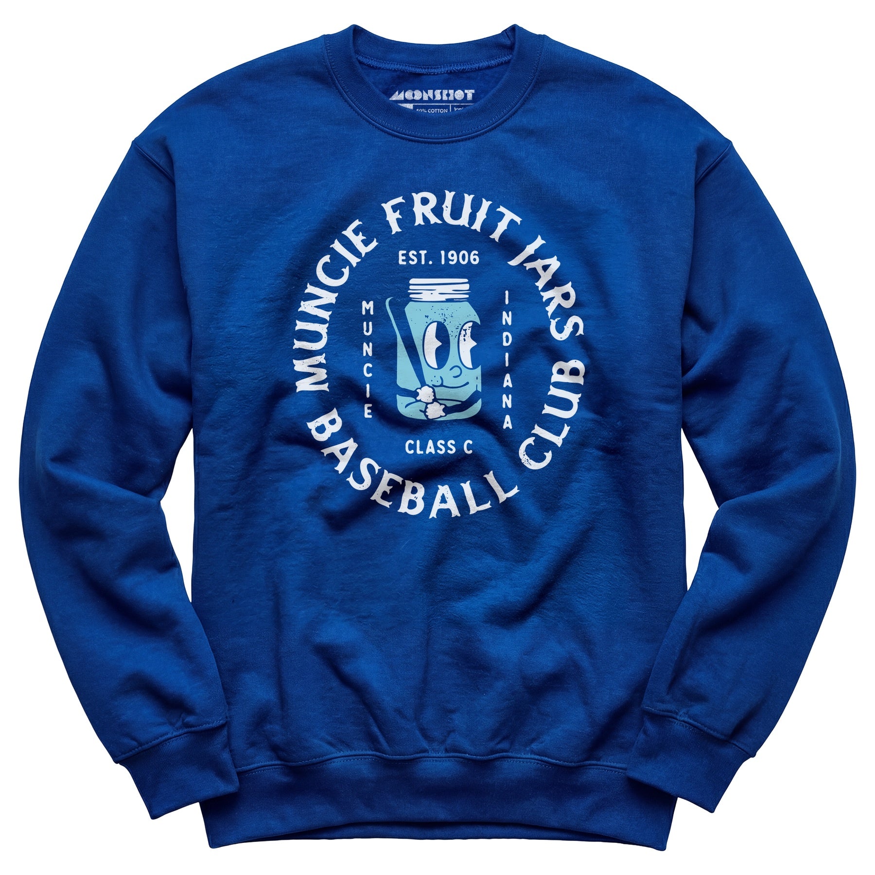 Muncie Fruit Jars - Indiana - Vintage Defunct Baseball Teams - Unisex Sweatshirt