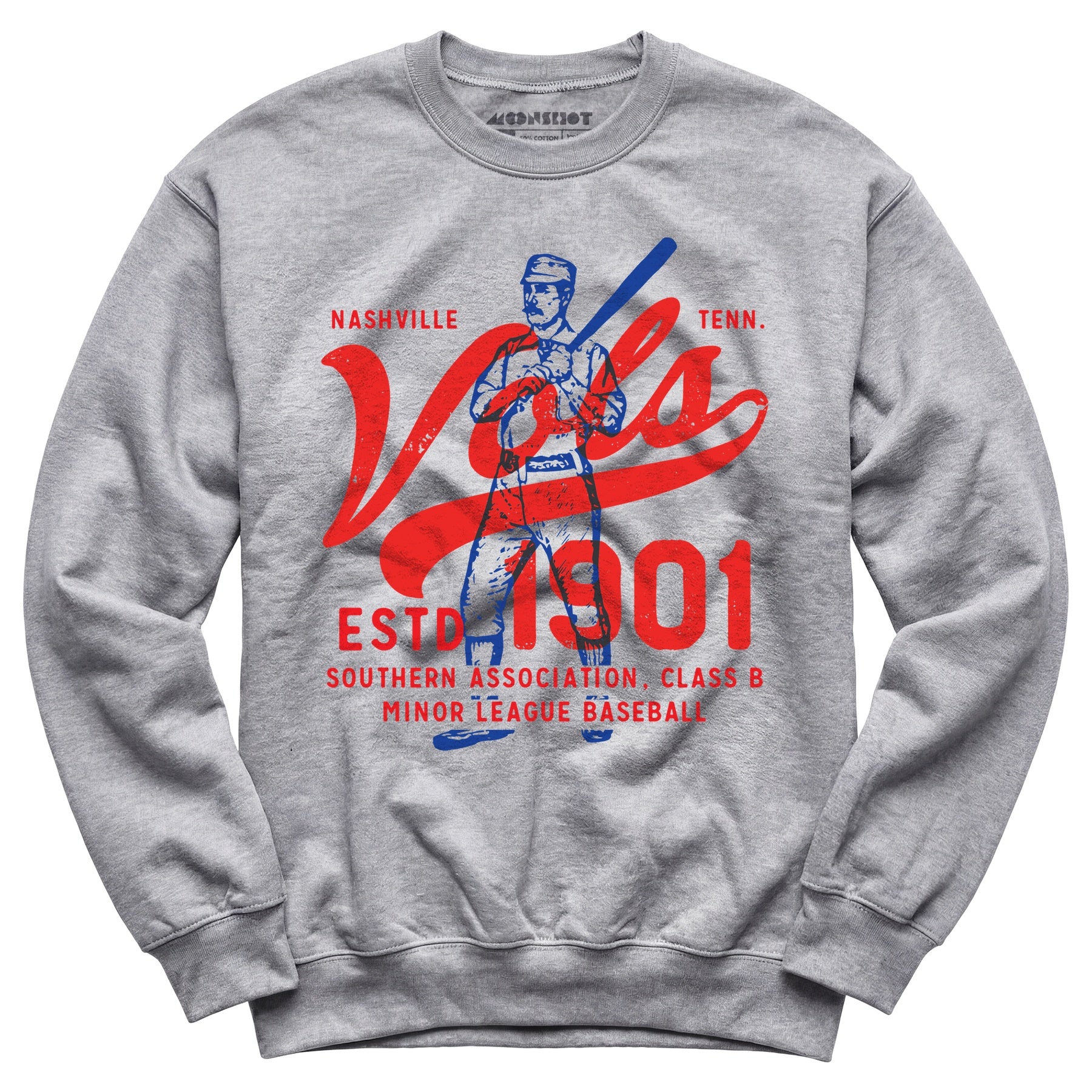 Nashville Vols - Tennessee - Vintage Defunct Baseball Teams - Unisex Sweatshirt