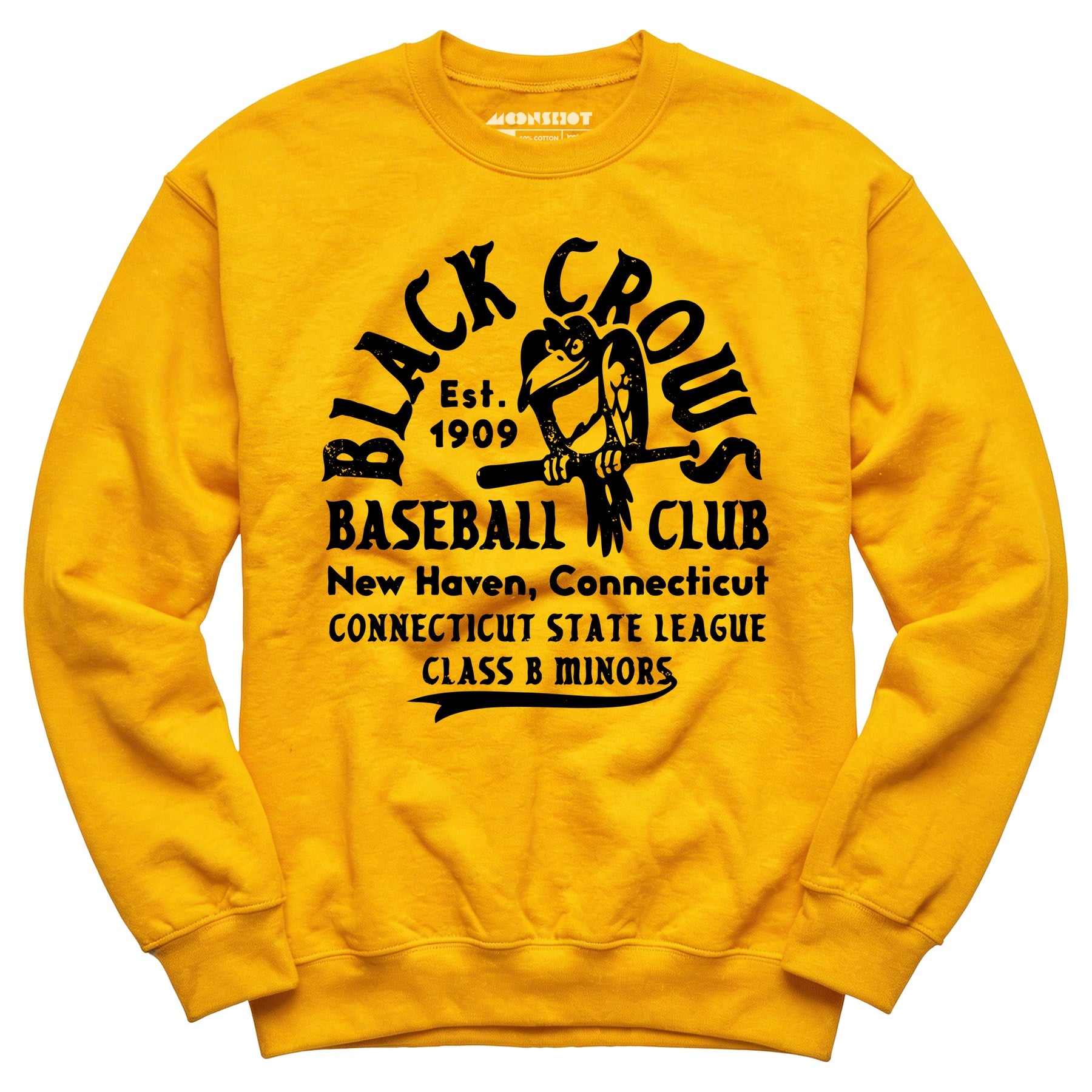 New Haven Black Crows - Connecticut - Vintage Defunct Baseball Teams - Unisex Sweatshirt