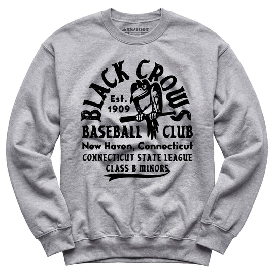 New Haven Black Crows - Connecticut - Vintage Defunct Baseball Teams - Unisex Sweatshirt