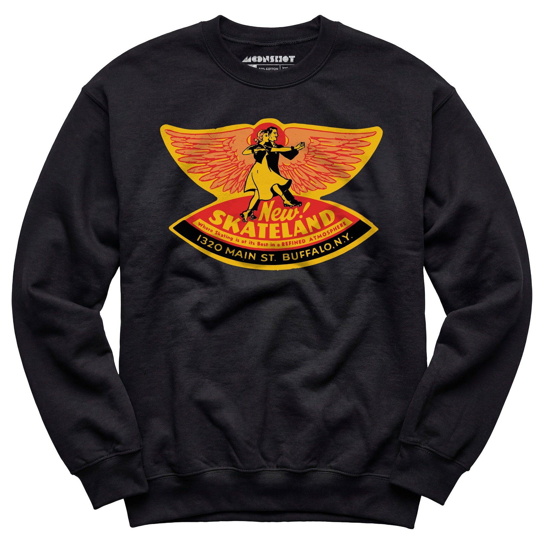 New Skateland - Buffalo, NY - Vintage Roller Rink - Unisex Sweatshirt