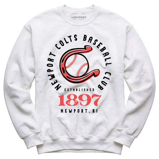 Newport Colts - Rhode Island - Vintage Defunct Baseball Teams - Unisex Sweatshirt