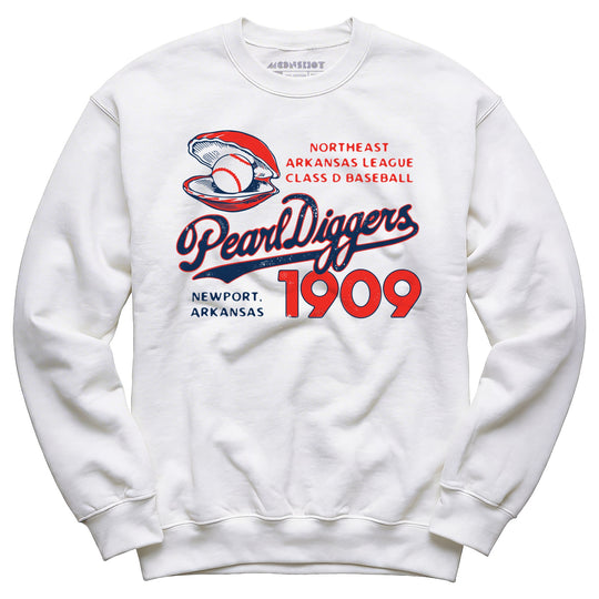 Newport Pearl Diggers - Arkansas - Vintage Defunct Baseball Teams - Unisex Sweatshirt