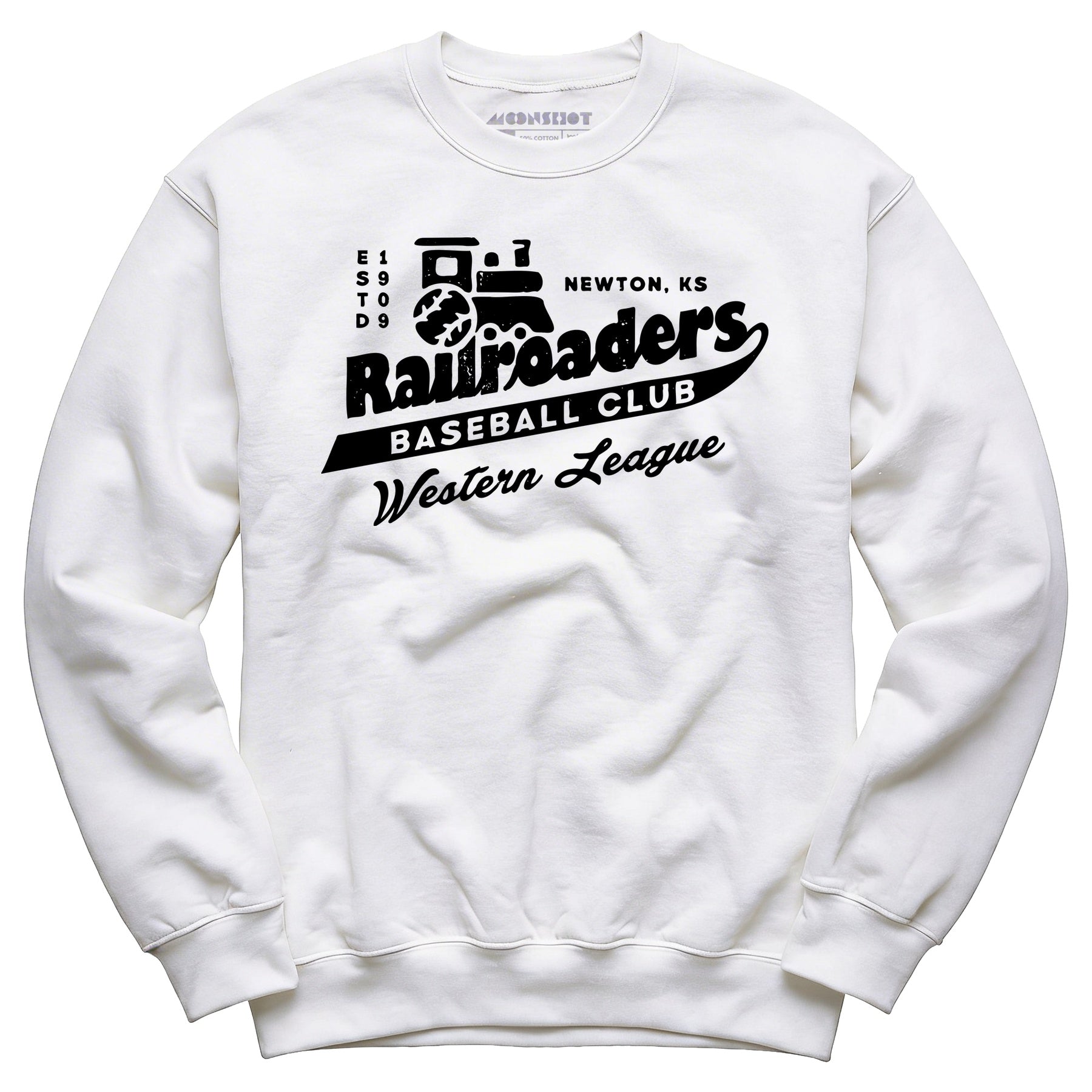 Newton Railroaders - Kansas - Vintage Defunct Baseball Teams - Unisex Sweatshirt