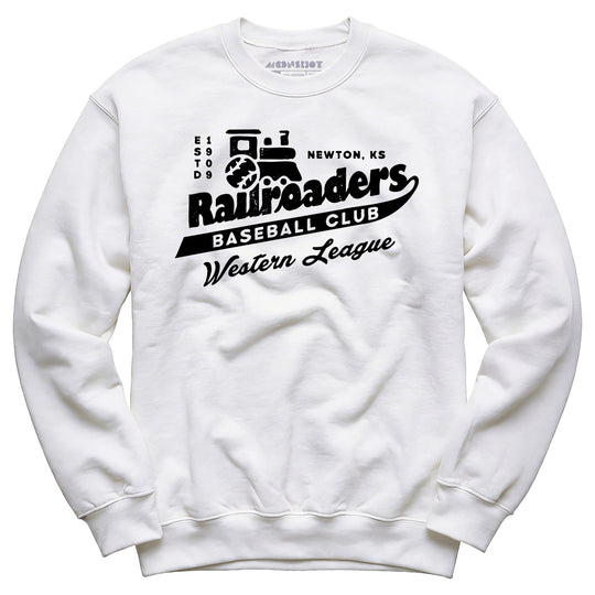Newton Railroaders - Kansas - Vintage Defunct Baseball Teams - Unisex Sweatshirt
