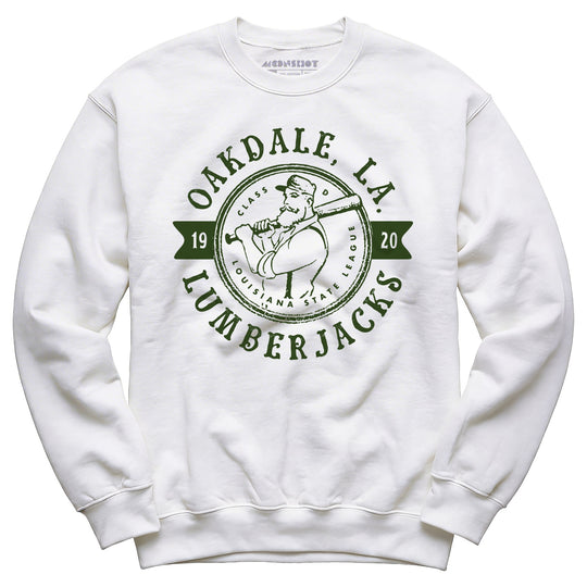 Oakdale Lumberjacks - Louisiana - Vintage Defunct Baseball Teams - Unisex Sweatshirt