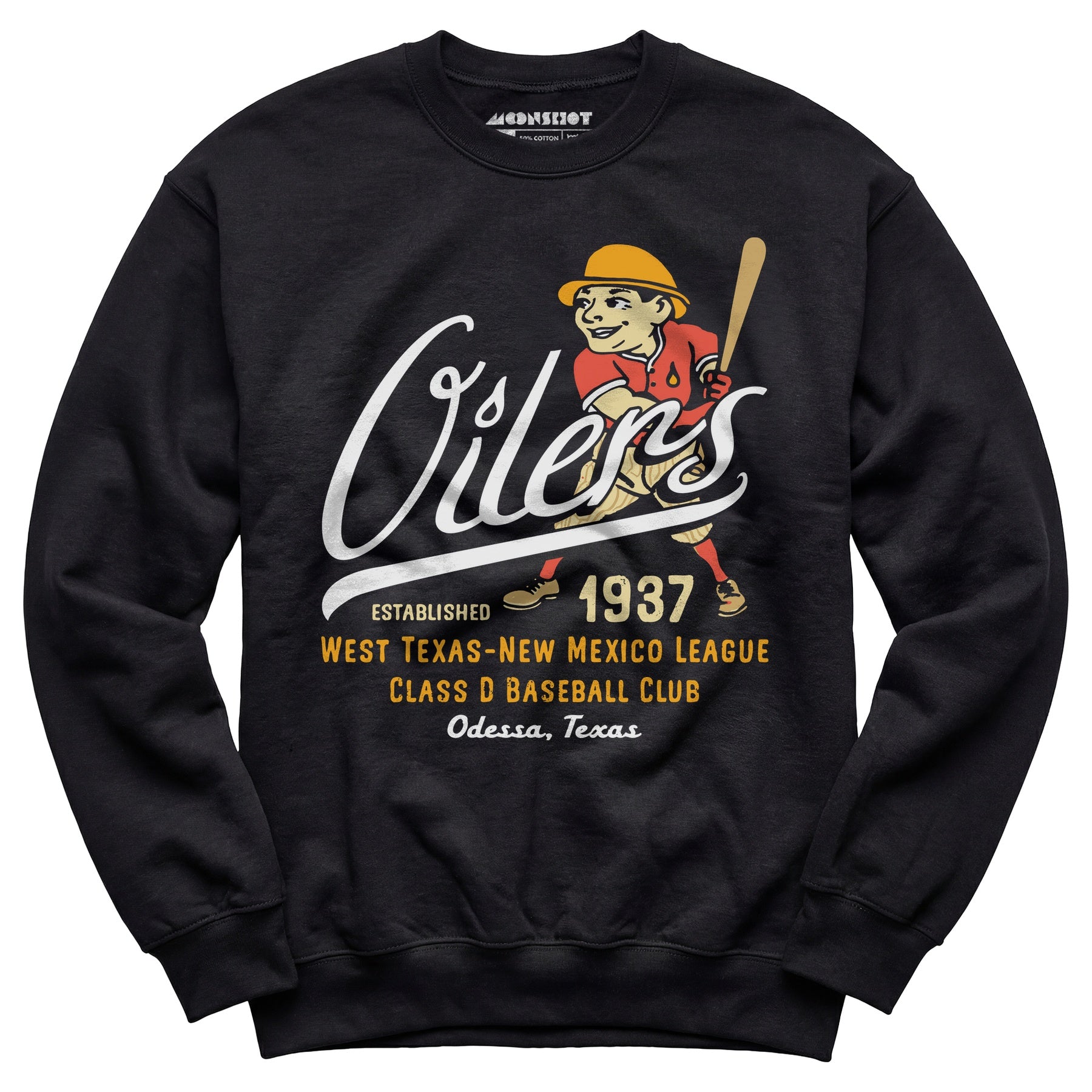 Odessa Oilers - Texas - Vintage Defunct Baseball Teams - Unisex Sweatshirt