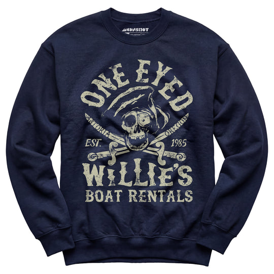 One Eyed Willie's Boat Rentals - Unisex Sweatshirt