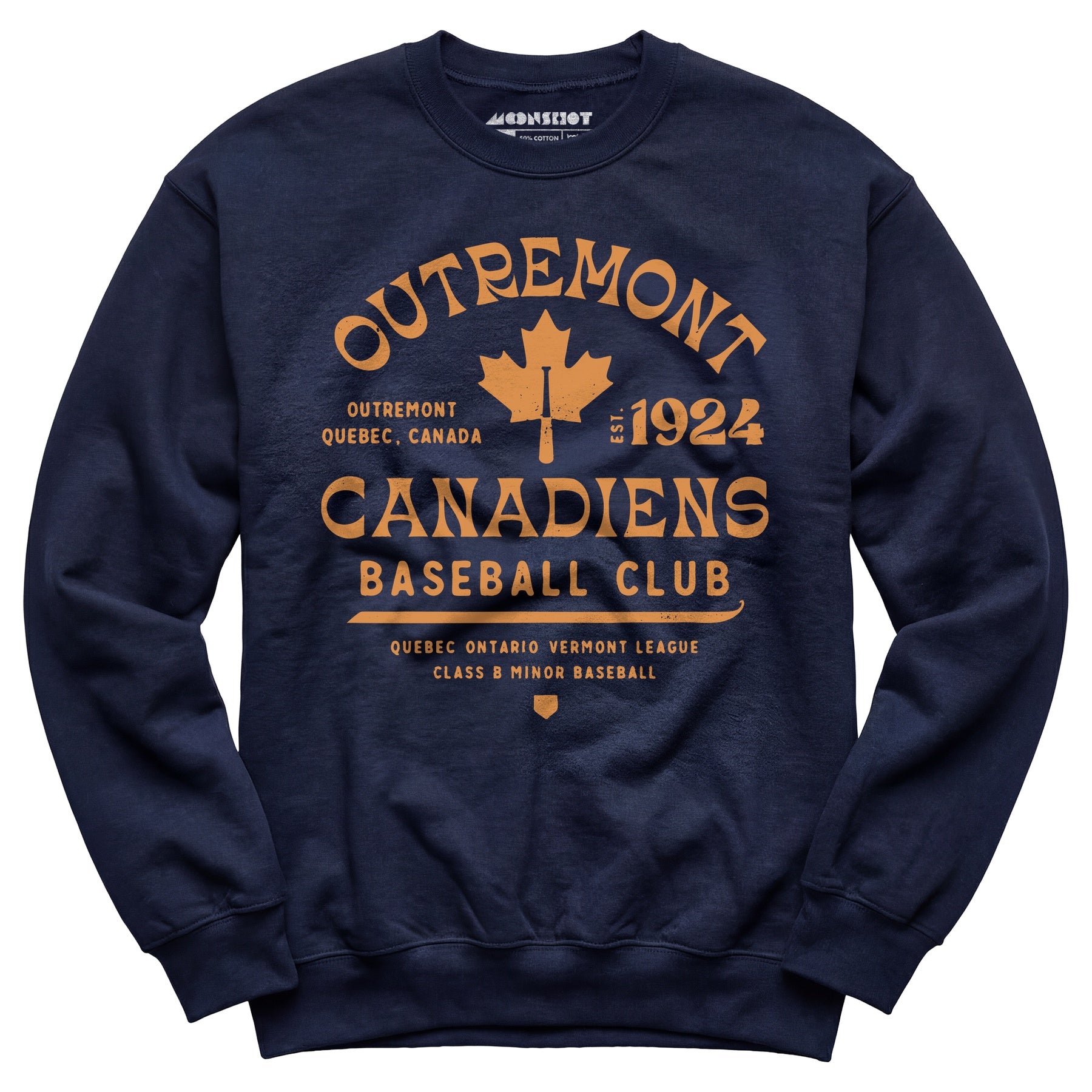 Outremont Canadiens - Canada - Vintage Defunct Baseball Teams - Unisex Sweatshirt
